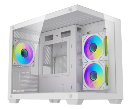 Obudowa DarkFlash B275 PRO White + 6 Fans